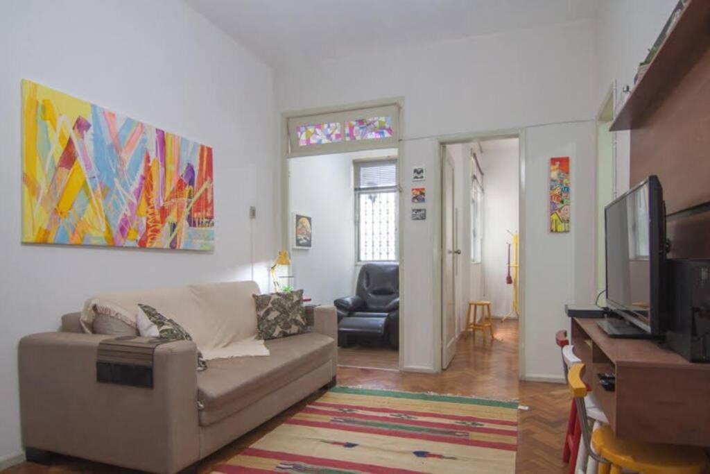 Apartamento Charmoso Na Praia De Copacabana Rio de Janeiro Exterior photo